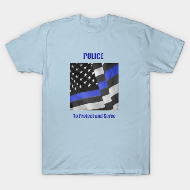 Police T-Shirt by robophoto